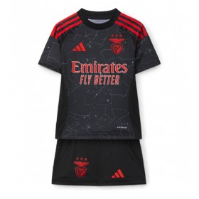 Benfica Borta Kläder Barn 2024-25 Kortärmad (+ Korta byxor)
